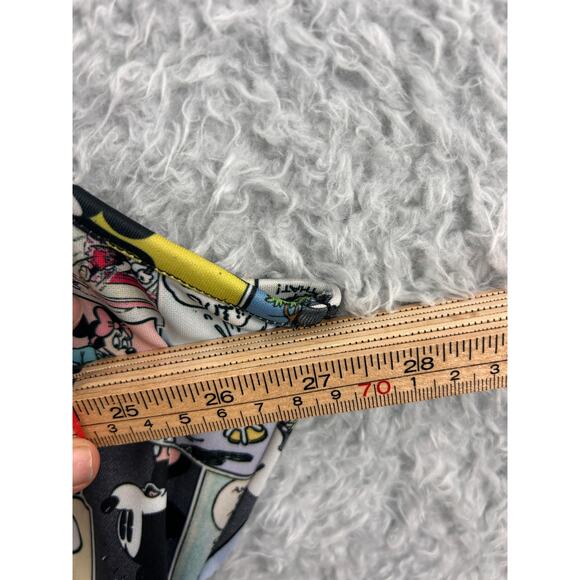 Disney Mickey Mouse Comic Print Dress 3X Plus Size Sleeveless Skater Style - Picture 9 of 10